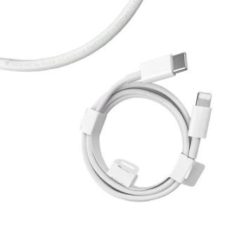 کابل شارژ اورجینال تایپسی به لایتنینگ اپل، مخصوص شارژ سریع و ایمن آیفون.